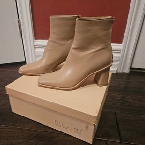 Beautiful nude booties for fall and winter by Bellini (never worn)